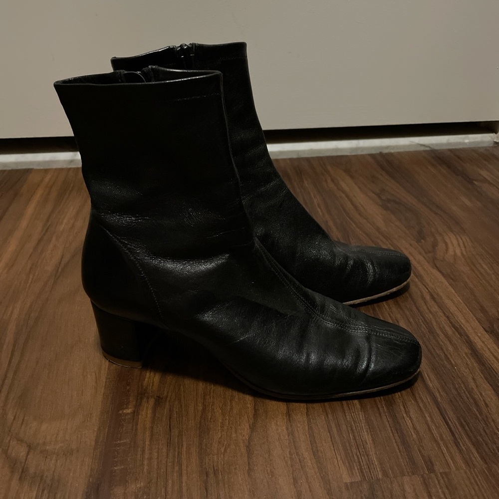 By Far Sofia Black Boots, Size 37